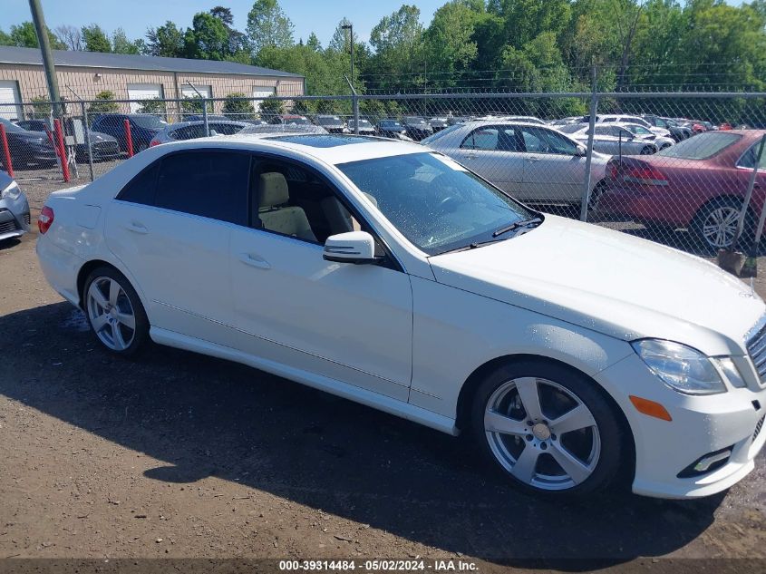 2011 MERCEDES-BENZ E 350 4MATIC