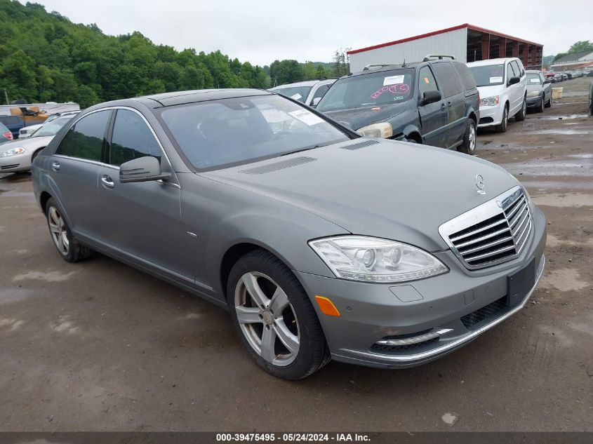 2012 MERCEDES-BENZ S 550 4MATIC