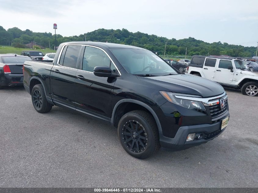 2017 HONDA RIDGELINE RTL