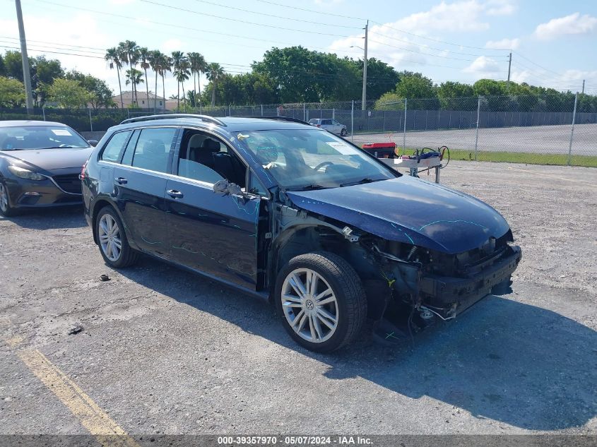 2015 VOLKSWAGEN GOLF SPORTWAGEN TDI SE 4-DOOR