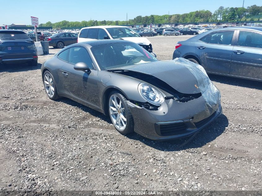 2017 PORSCHE 911 CARRERA