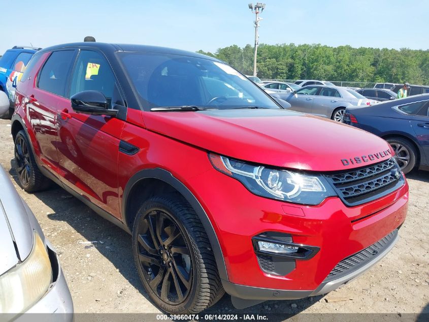 2017 LAND ROVER DISCOVERY SPORT HSE LUXURY