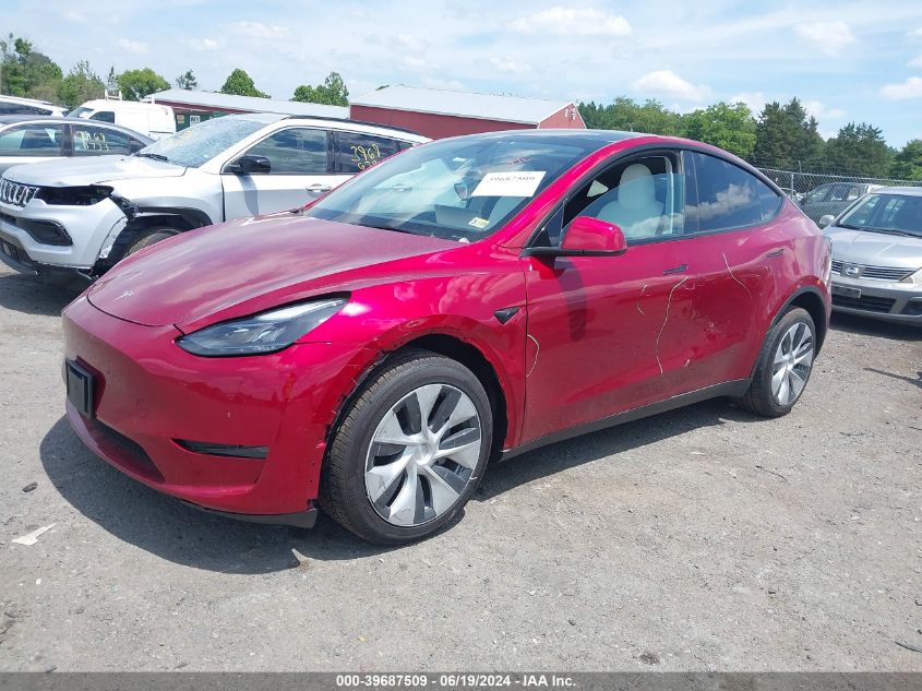 2024 TESLA MODEL Y LONG RANGE DUAL MOTOR ALL-WHEEL DRIVE