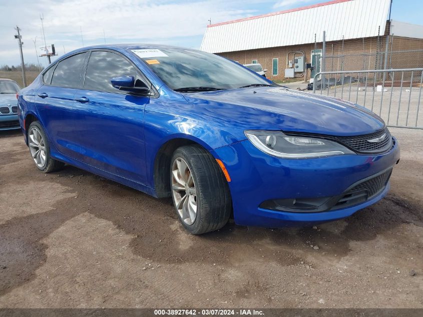 2016 CHRYSLER 200 S