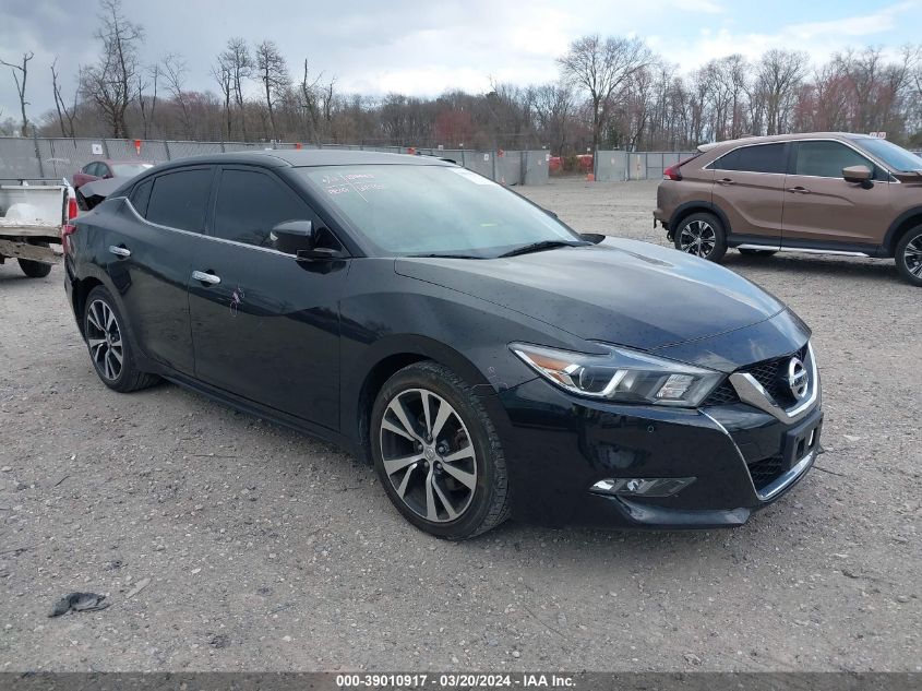 2018 NISSAN MAXIMA 3.5 SV