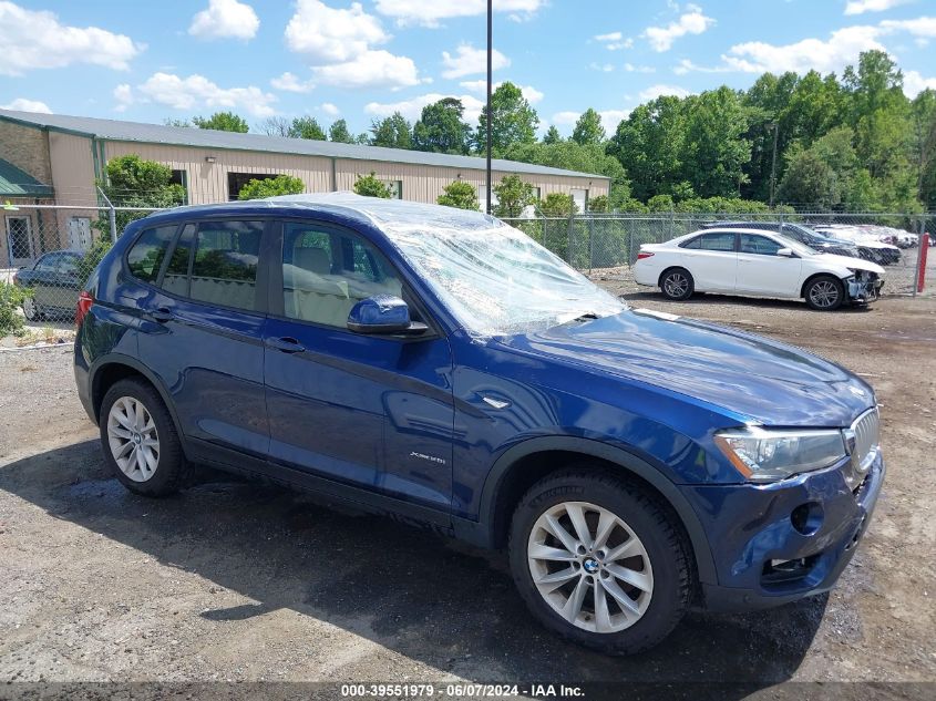 2016 BMW X3 XDRIVE28I