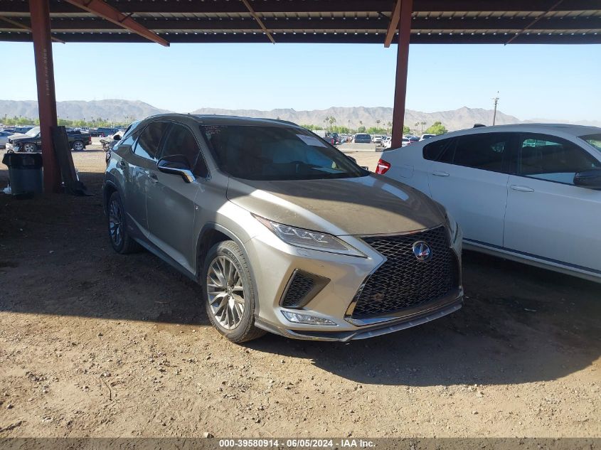 2020 LEXUS RX 450H F SPORT PERFORMANCE