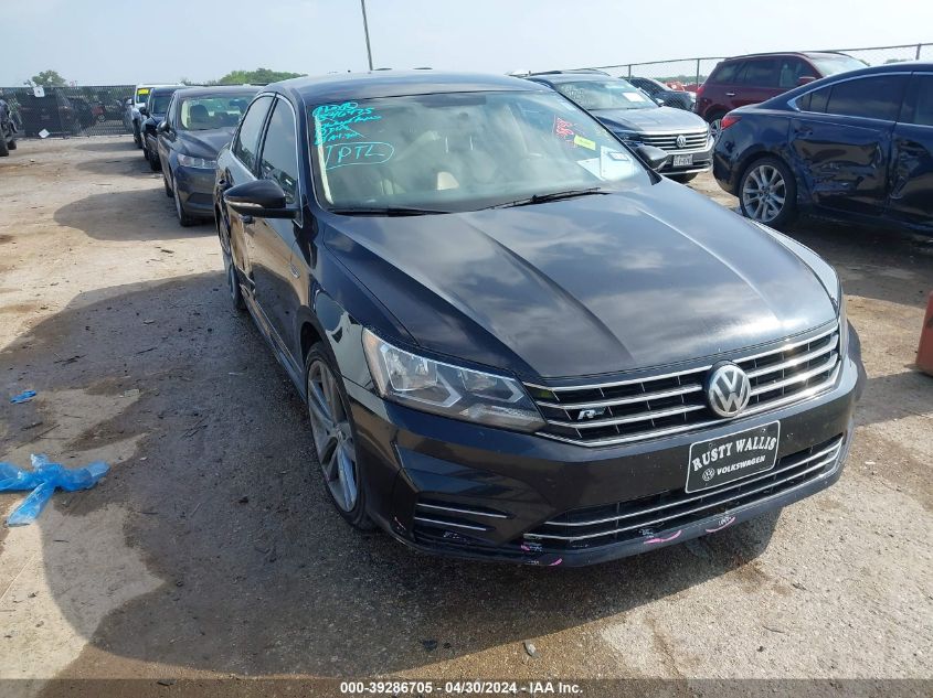 2017 VOLKSWAGEN PASSAT 1.8T R-LINE