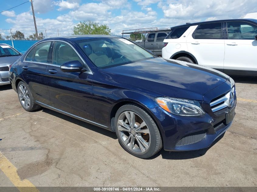 2015 MERCEDES-BENZ C 300 4MATIC/LUXURY 4MATIC/SPORT 4MATIC