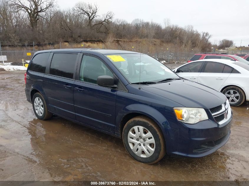 2014 DODGE GRAND CARAVAN AVP/SE