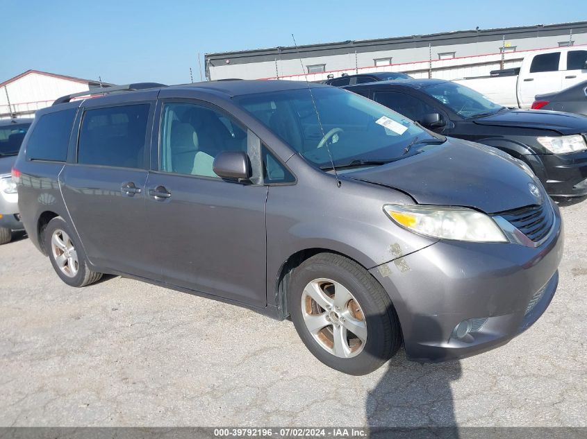 2014 TOYOTA SIENNA LE V6 8 PASSENGER