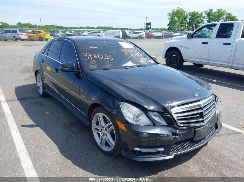 2012 MERCEDES-BENZ E 350 4MATIC