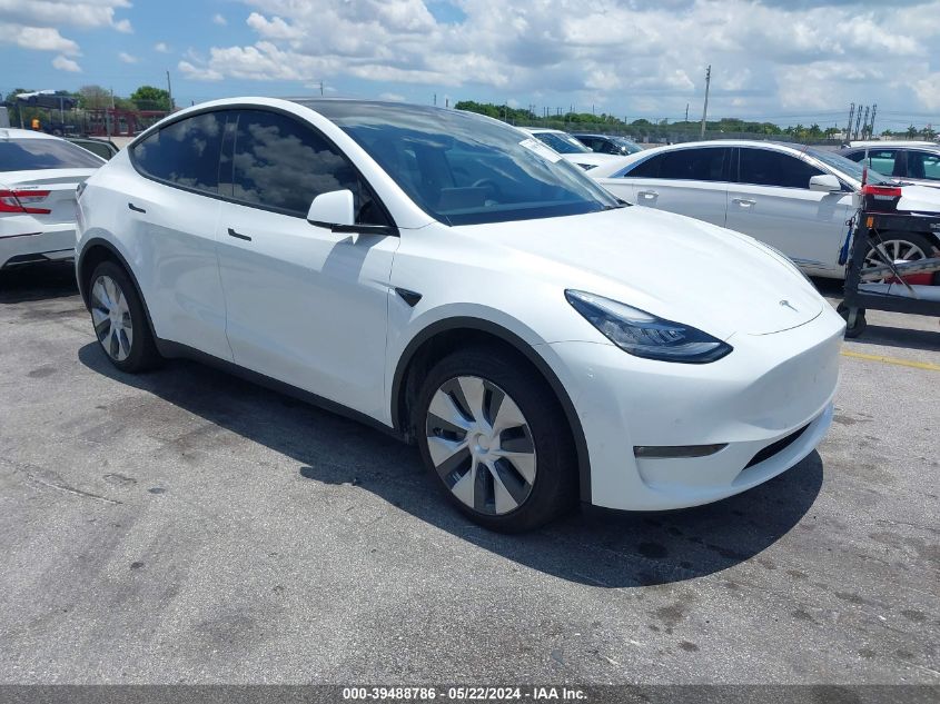 2021 TESLA MODEL Y LONG RANGE DUAL MOTOR ALL-WHEEL DRIVE