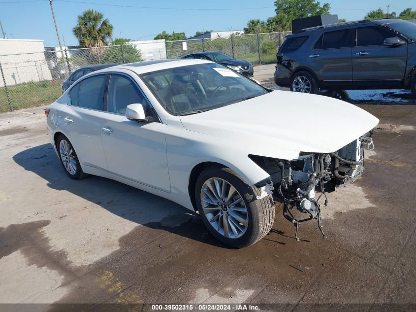 2021 INFINITI Q50 LUXE