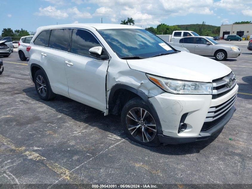 2018 TOYOTA HIGHLANDER LE