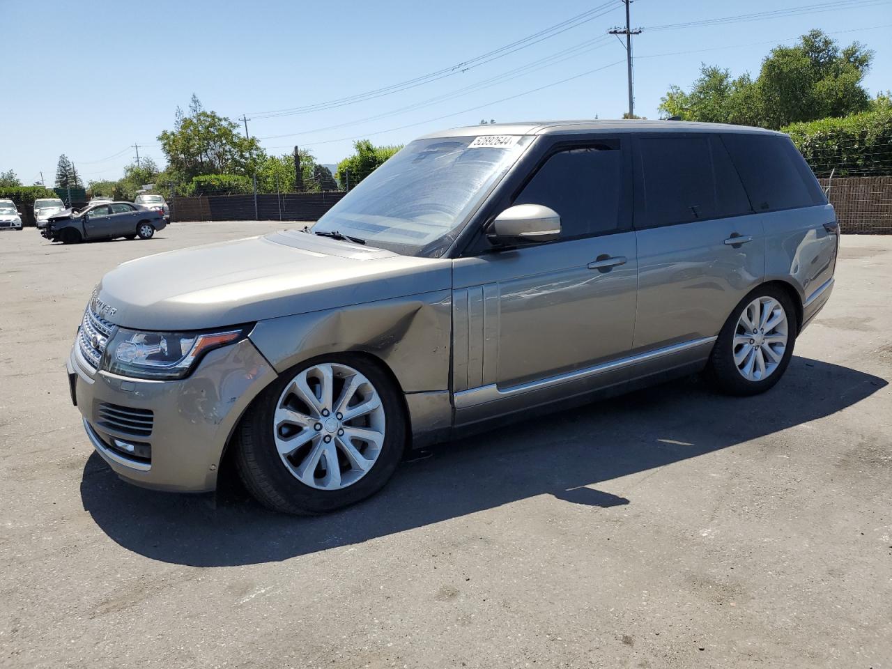 2017 LAND ROVER RANGE ROVER HSE