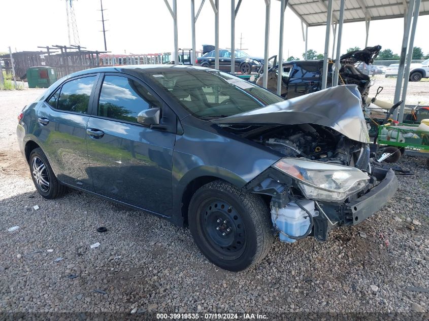 2016 TOYOTA COROLLA LE