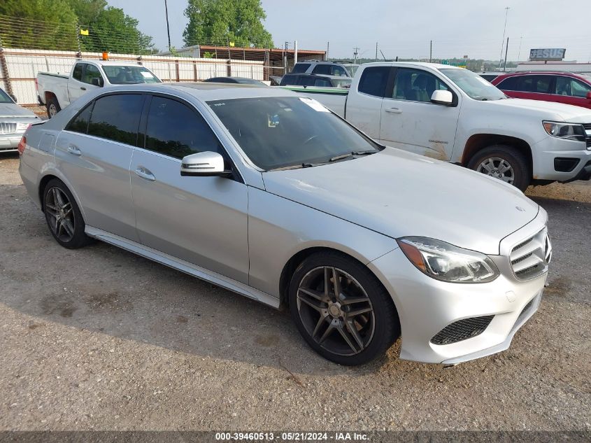 2016 MERCEDES-BENZ E 350 4MATIC