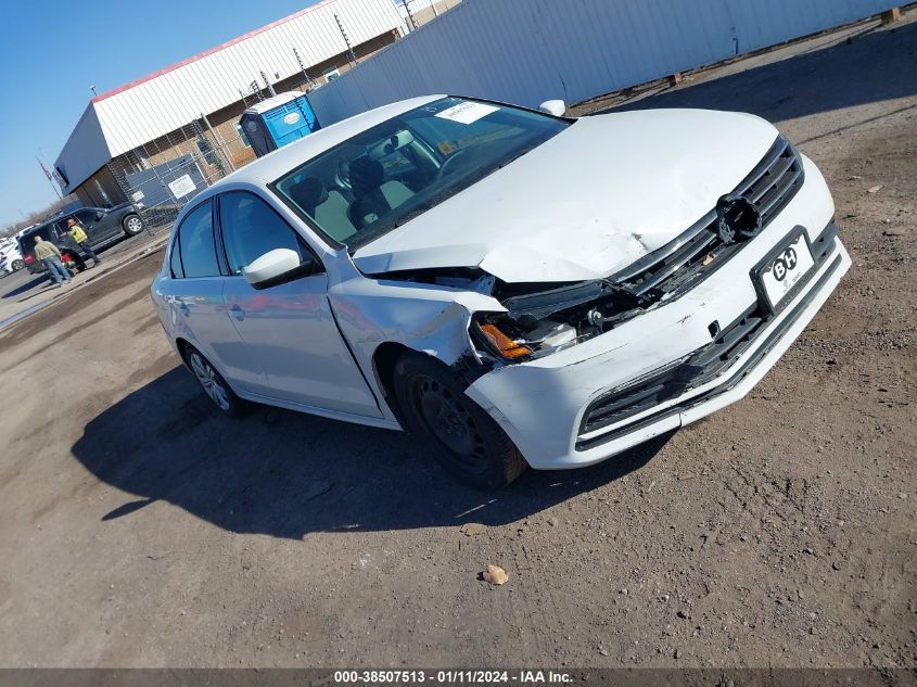 2017 VOLKSWAGEN JETTA 1.4T S