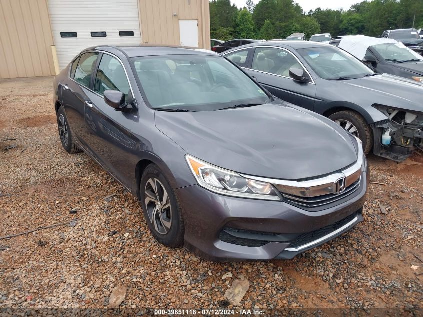 2016 HONDA ACCORD LX