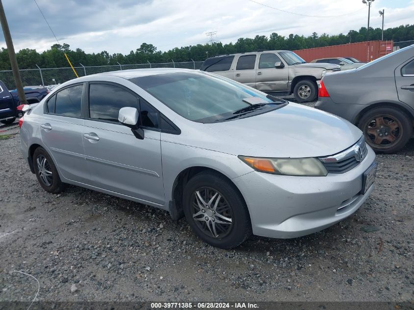 2012 HONDA CIVIC LX