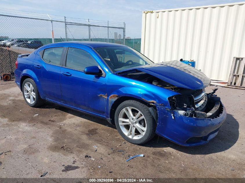 2012 DODGE AVENGER SXT