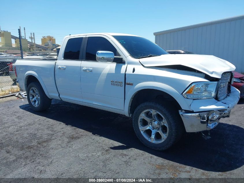 2018 RAM 1500 LARAMIE QUAD CAB 4X4 6'4 BOX