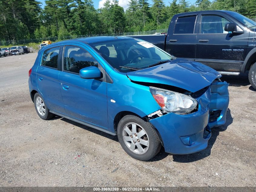 2014 MITSUBISHI MIRAGE ES