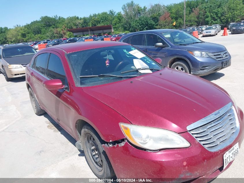 2012 CHRYSLER 200 TOURING