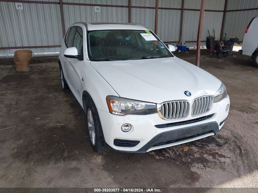 2017 BMW X3 SDRIVE28I