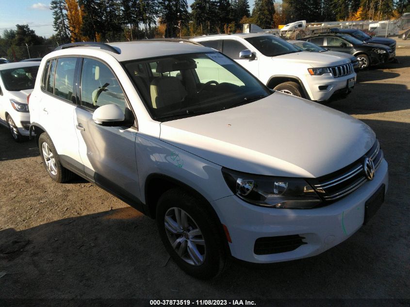 2017 VOLKSWAGEN TIGUAN 2.0T/2.0T S