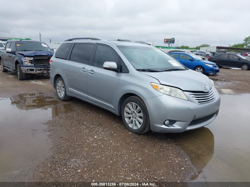 2014 TOYOTA SIENNA XLE/LIMITED