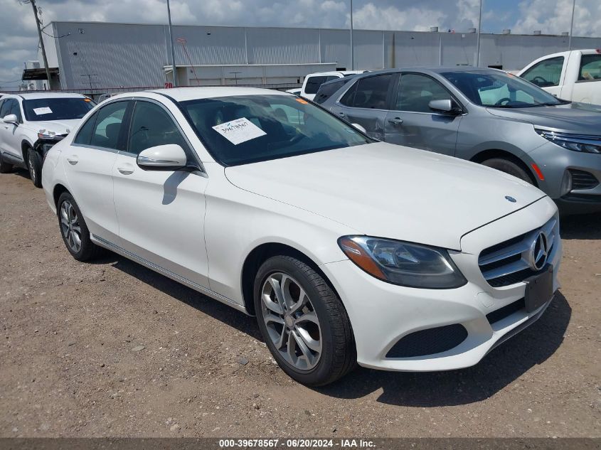 2015 MERCEDES-BENZ C 300 4MATIC/LUXURY 4MATIC/SPORT 4MATIC