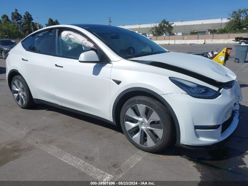 2021 TESLA MODEL Y LONG RANGE DUAL MOTOR ALL-WHEEL DRIVE