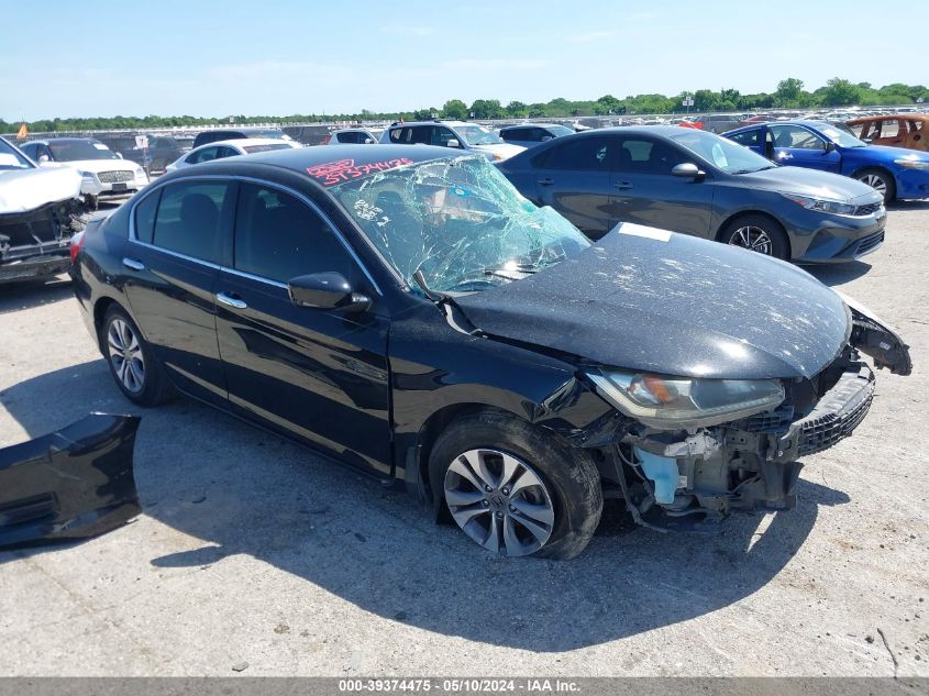 2015 HONDA ACCORD LX