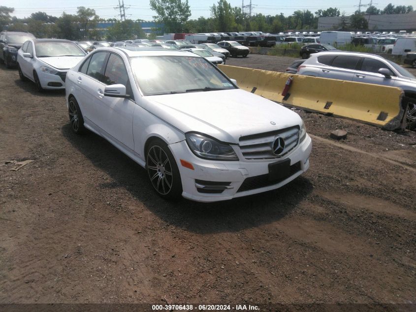 2013 MERCEDES-BENZ C 300 LUXURY 4MATIC/SPORT 4MATIC