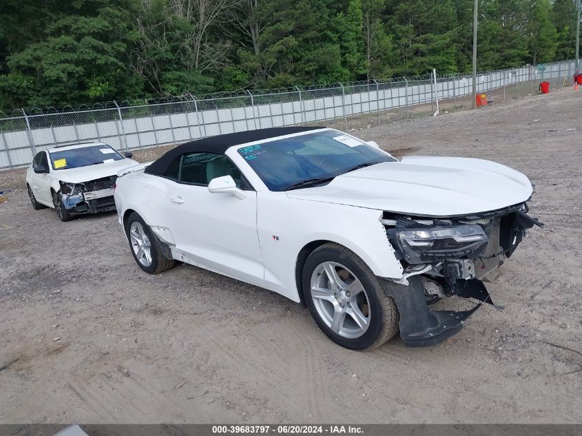 2021 CHEVROLET CAMARO RWD  1LT