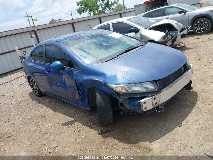 2013 HONDA CIVIC SI