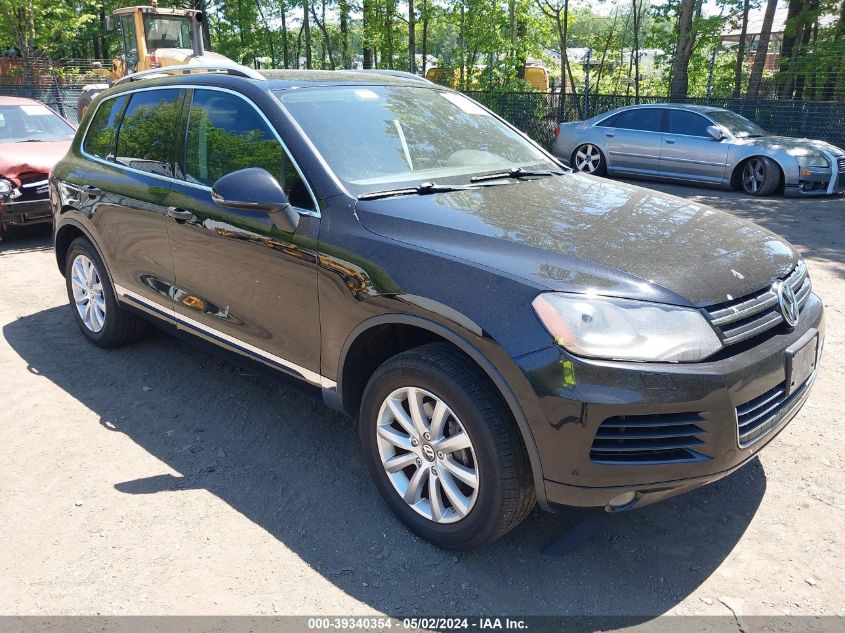 2012 VOLKSWAGEN TOUAREG VR6 SPORT