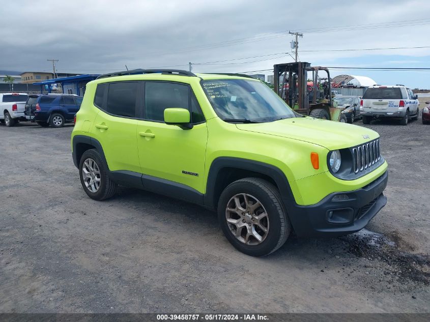 2017 JEEP RENEGADE LATITUDE 4X4