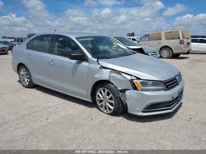 2015 VOLKSWAGEN JETTA SE