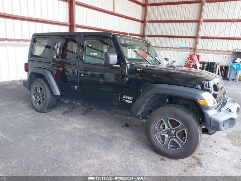 2019 JEEP WRANGLER UNLIMITED SPORT S 4X4