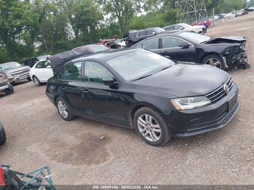 2018 VOLKSWAGEN JETTA S