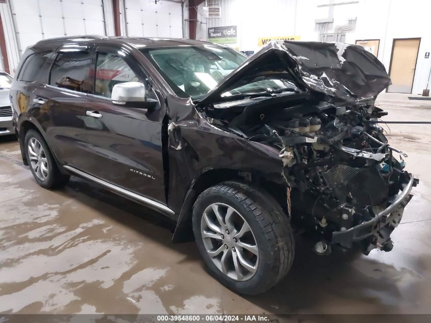 2017 DODGE DURANGO CITADEL ANODIZED PLATINUM AWD