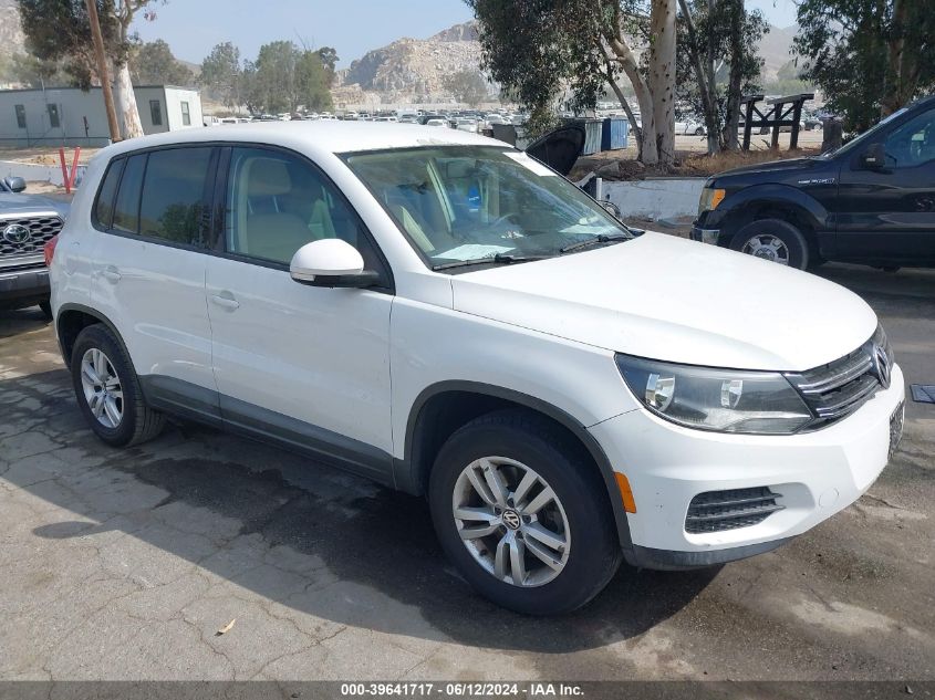 2012 VOLKSWAGEN TIGUAN LE