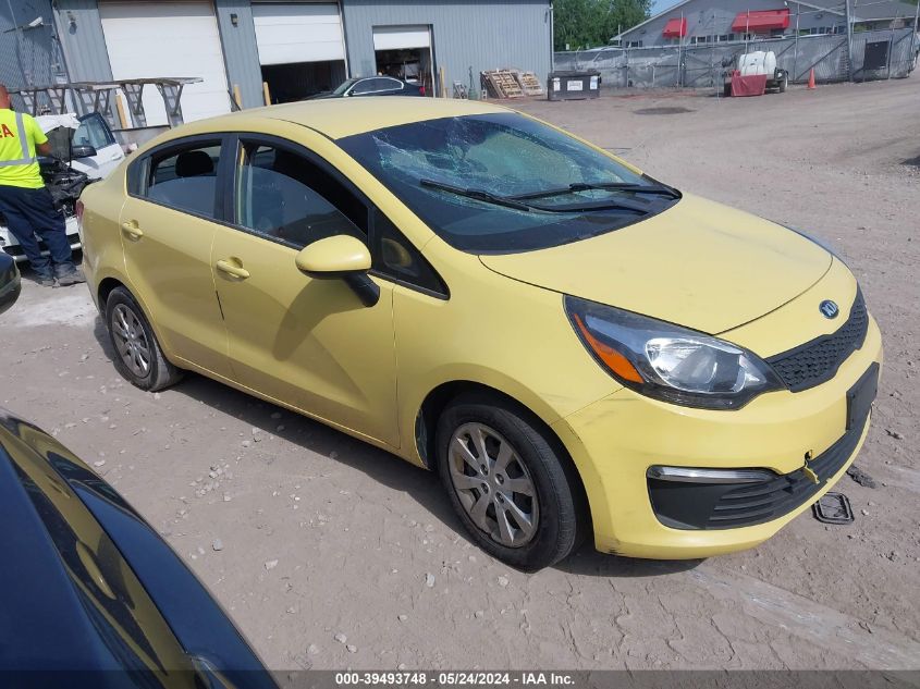 2016 KIA RIO LX