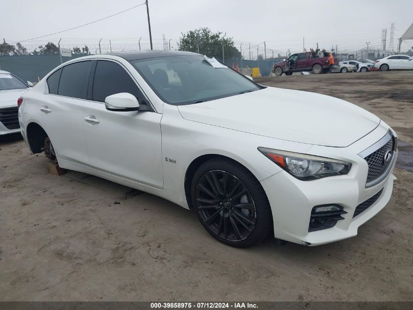 2016 INFINITI Q50 3.0T RED SPORT 400