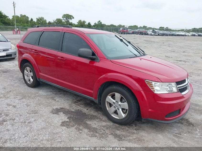 2013 DODGE JOURNEY SE