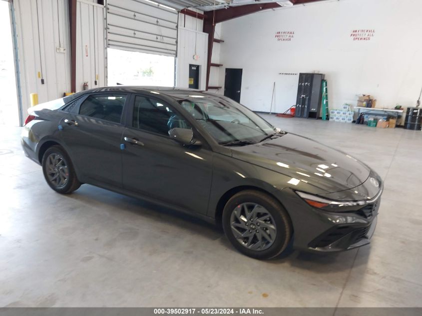 2024 HYUNDAI ELANTRA HYBRID BLUE