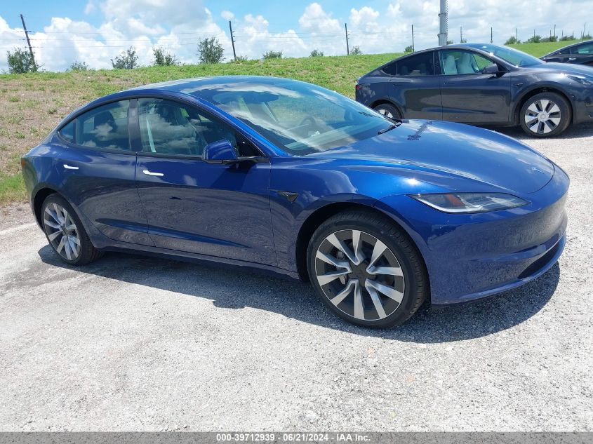 2024 TESLA MODEL 3